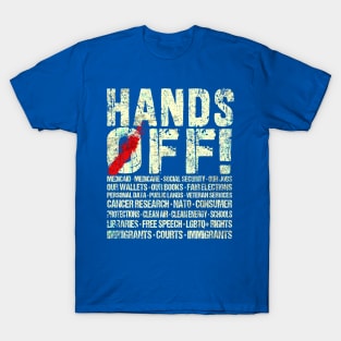 Hands Off Protest T-Shirt